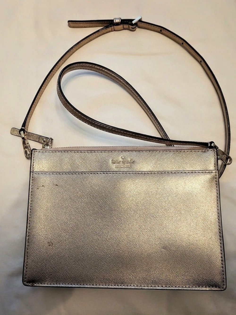 Kate Spade Cameron Street Clarise Rose Gold Crossbody Bag